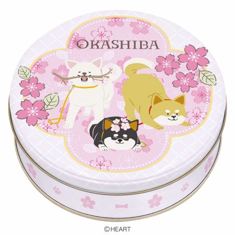 おかしばサークルチョコ缶