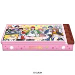 カラフルピーチレクタングルチョコ缶