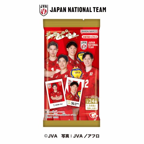 キャラポトレ バレーボール男子日本代表