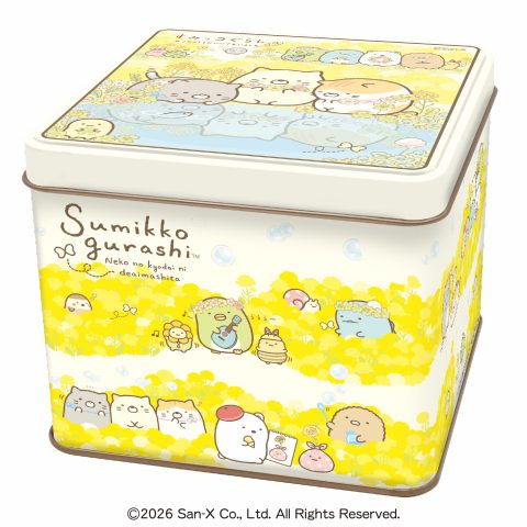 すみっコぐらしクッキー缶