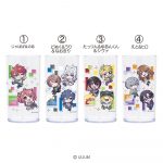 カラフルピーチしゅわぴちドリンク