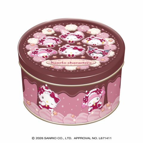 サンリオキャラクターズ ホールケーキ缶 HolidayLolita