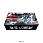 ガンダムガンプラパッケージアートクッキー缶