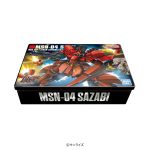 ガンダムガンプラパッケージアートクッキー缶