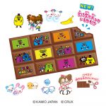 ちょこぶろっくしーるカミオジャパンキャラクターズ