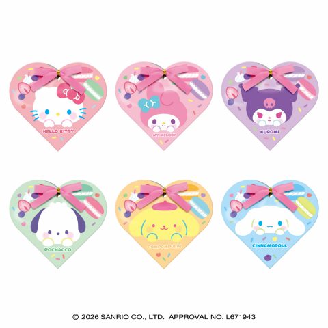 サンリオキャラクターズ ハート形ＢＯＸ