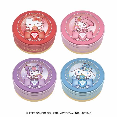 サンリオキャラクターズ ジュエリー缶 ときめきジュエル