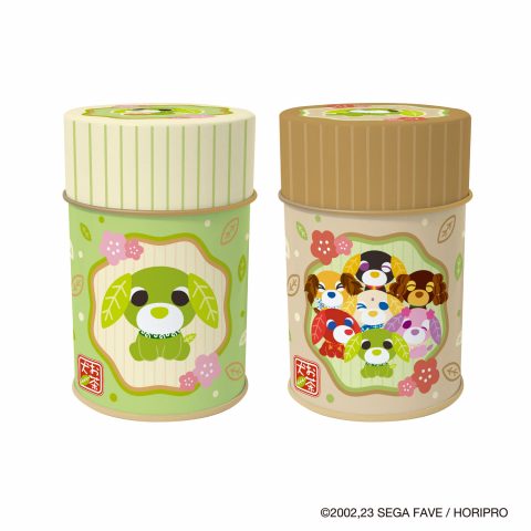 お茶犬 茶筒缶
