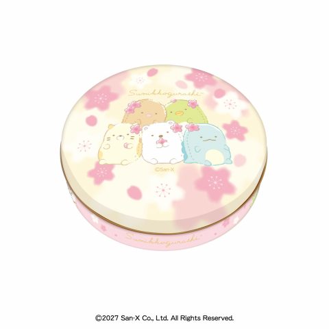 すみっコぐらしラウンドチョコ缶